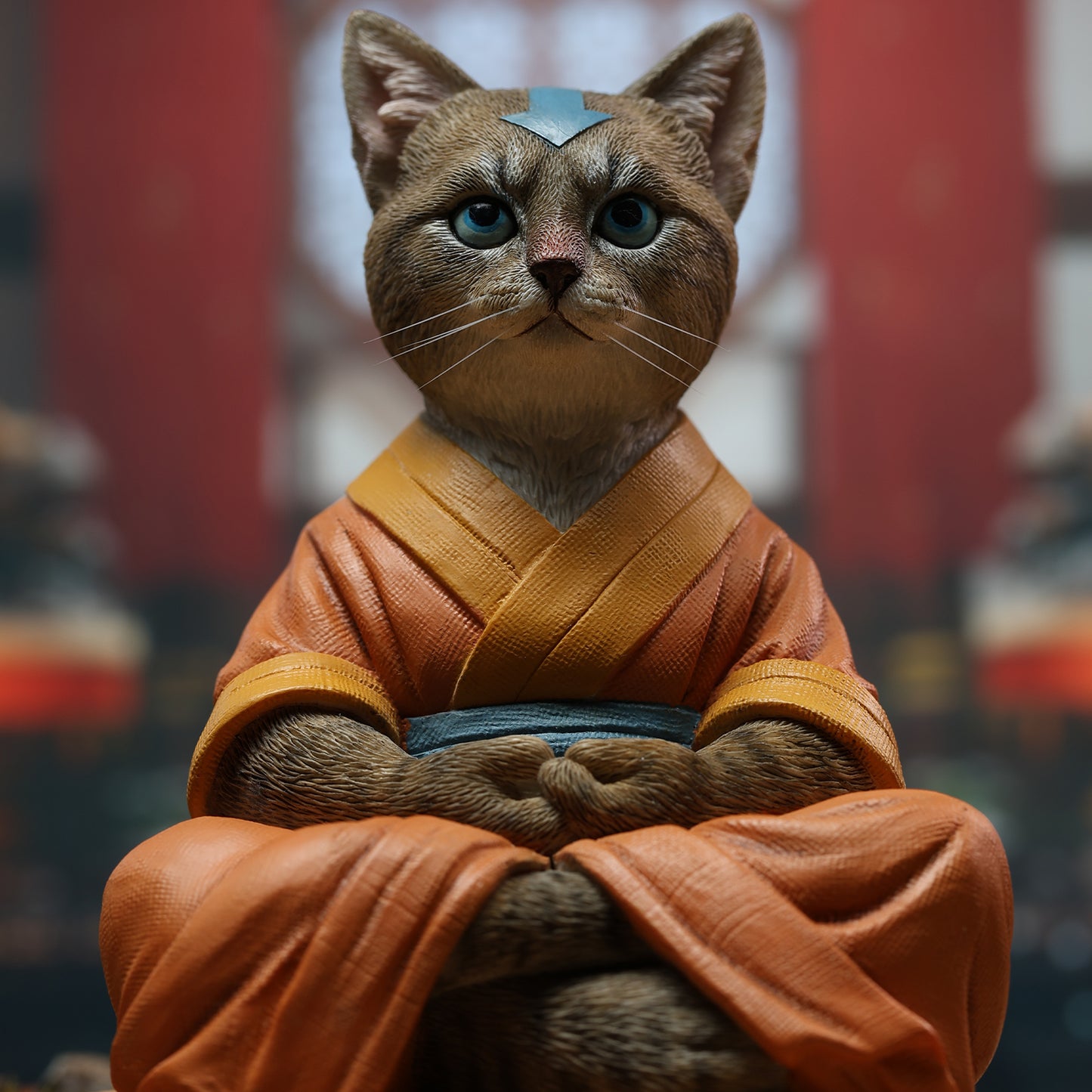 JXK262  Airbender Cat FigurineProduct  from JXK Studio