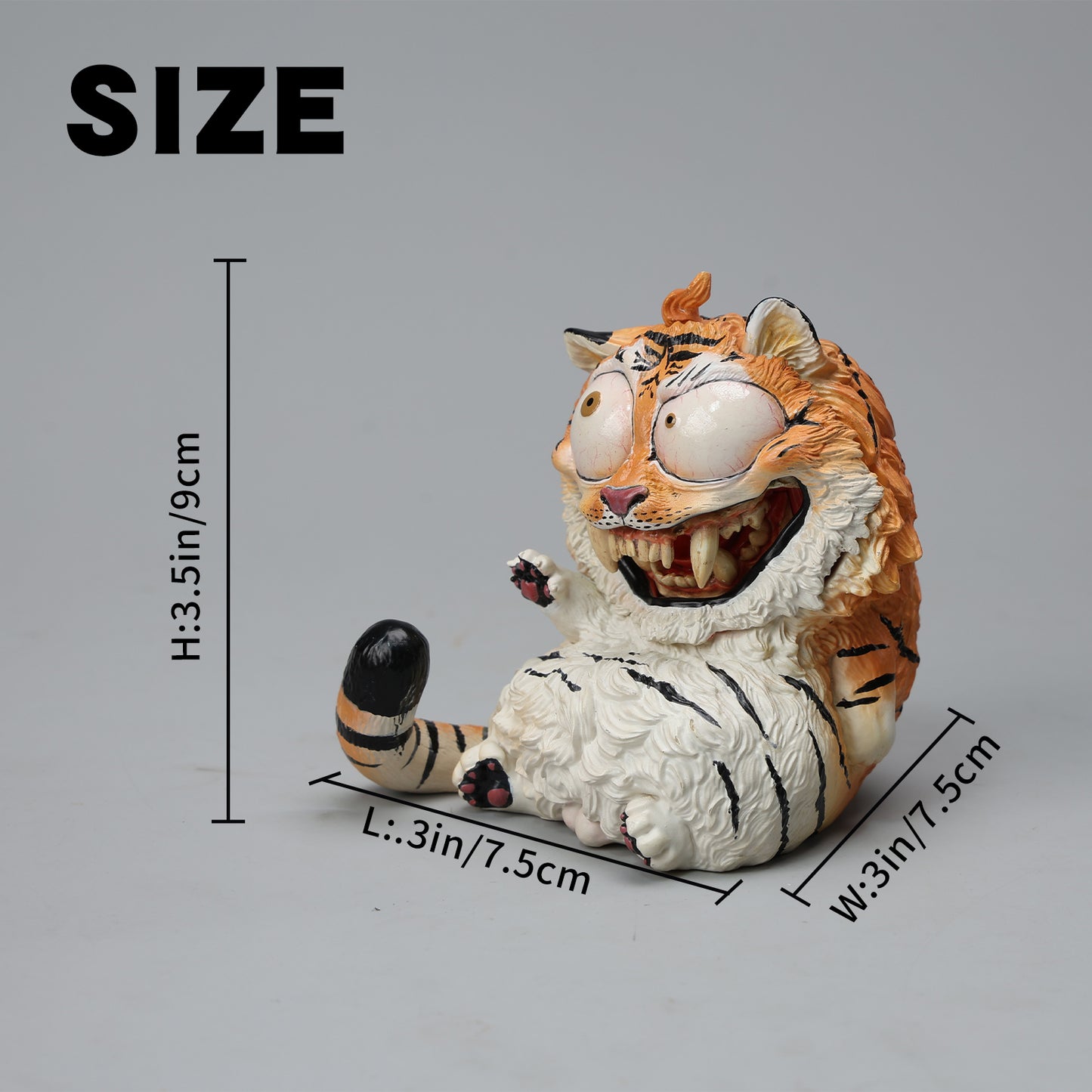 JXK-D203 Pre-order The 12 Chinese Zodiac Collection Tiger Figurine