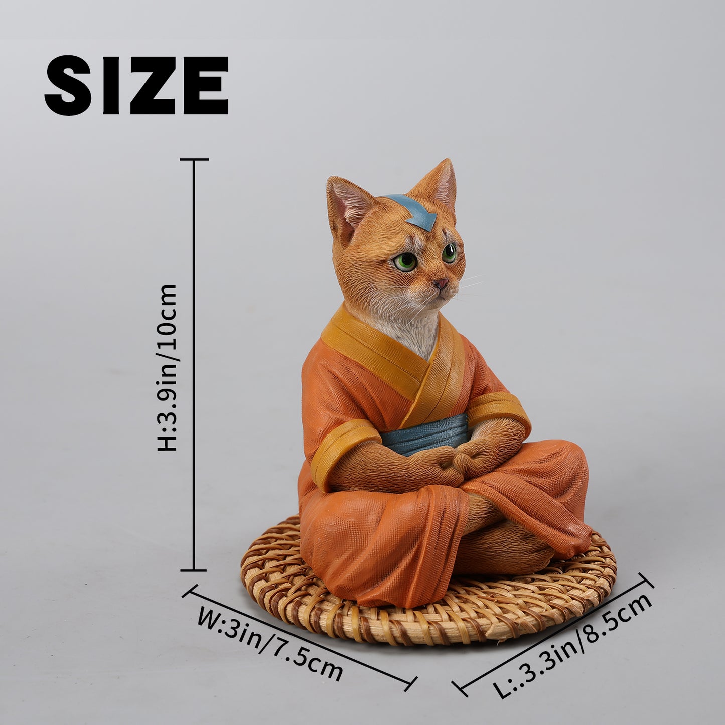 JXK262  Airbender Cat FigurineProduct  from JXK Studio