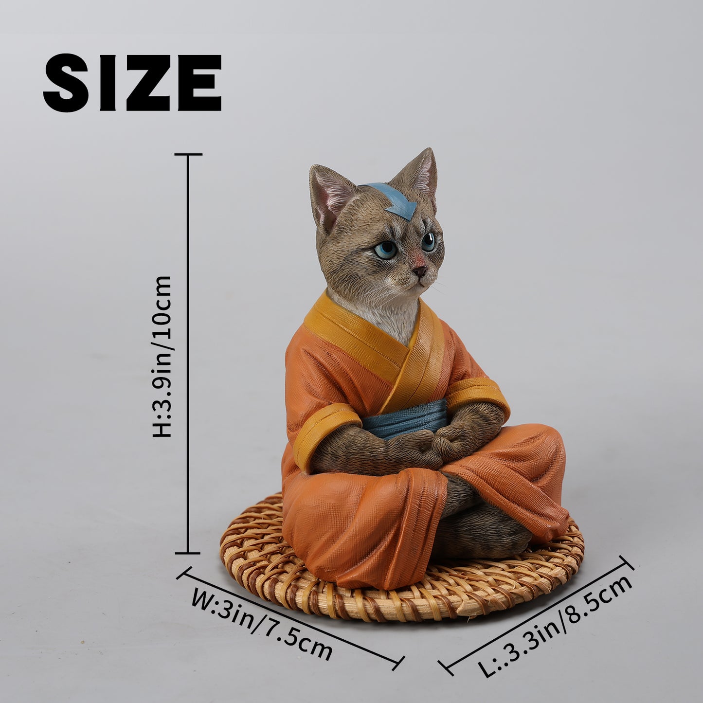 JXK262  Airbender Cat FigurineProduct  from JXK Studio