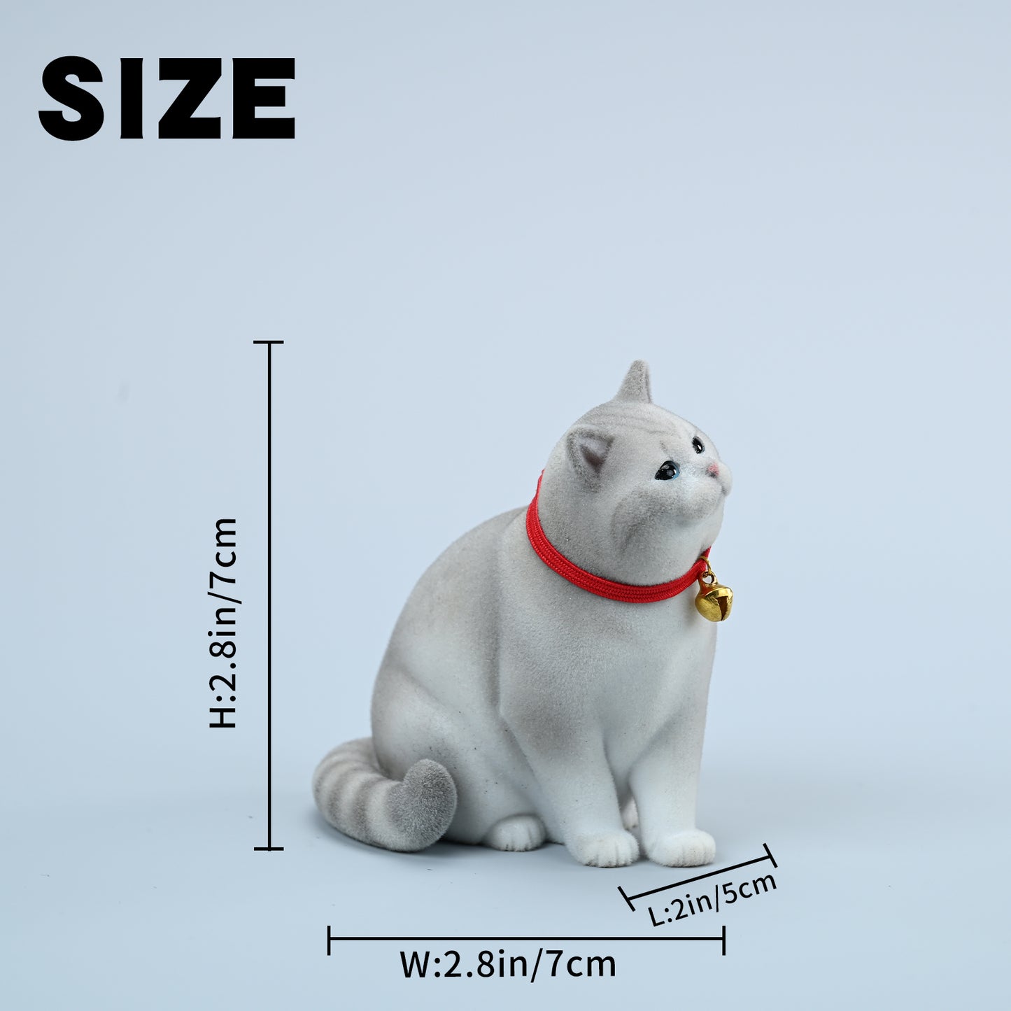 JXK225 Siamese Cat Figurine Resin Cat Statue Decor for Desktop Gifts for Cat Lovers from JXK Studio