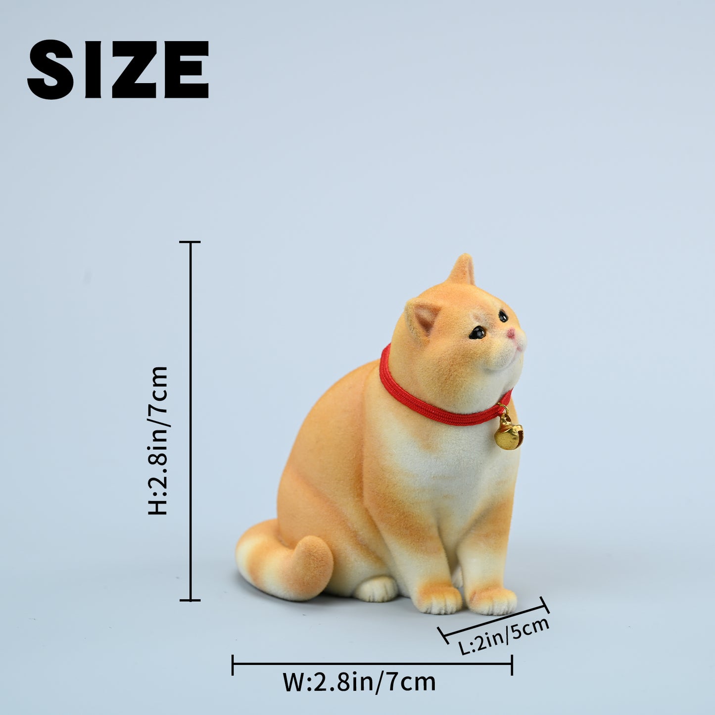 JXK225 Siamese Cat Figurine Resin Cat Statue Decor for Desktop Gifts for Cat Lovers from JXK Studio