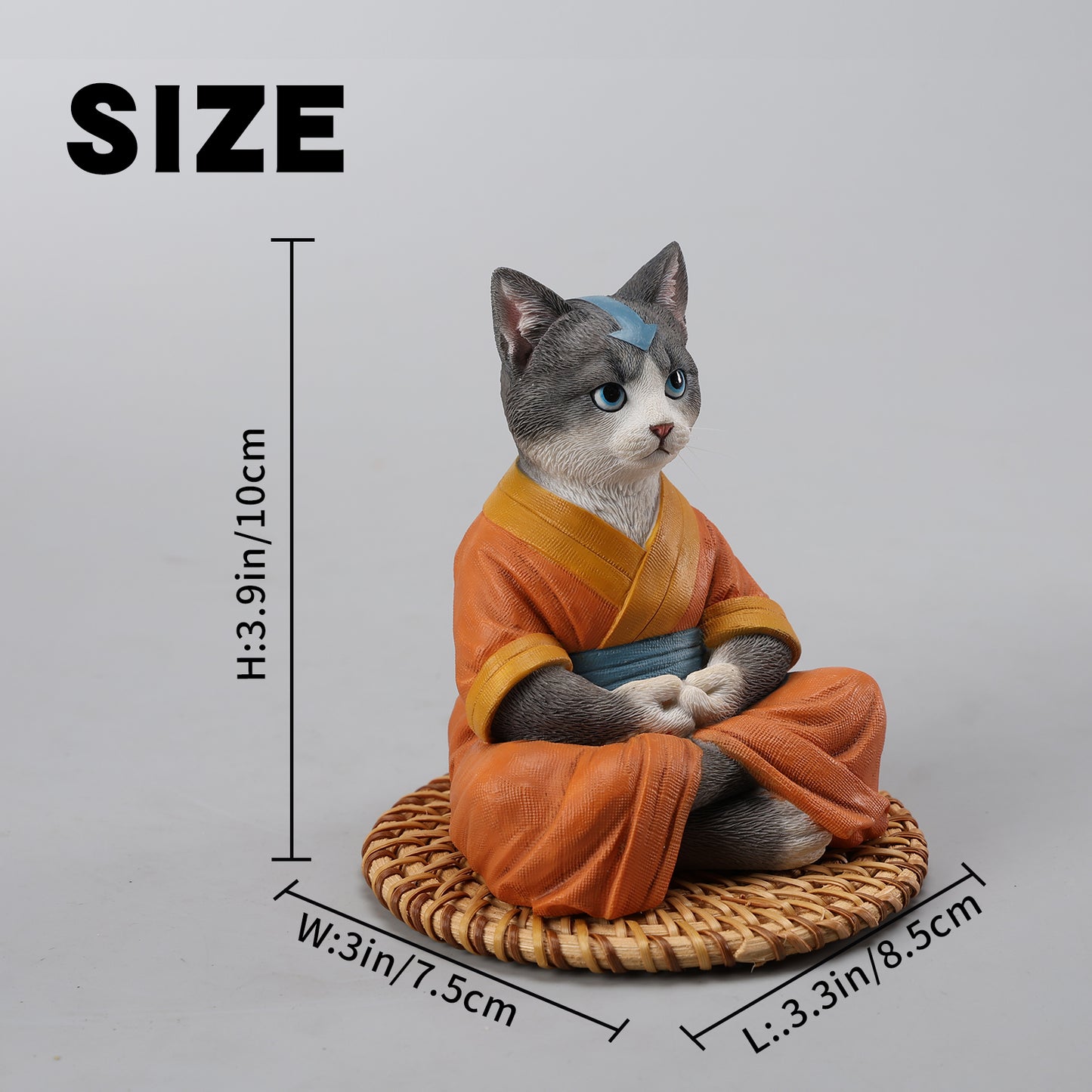 JXK262  Airbender Cat FigurineProduct  from JXK Studio