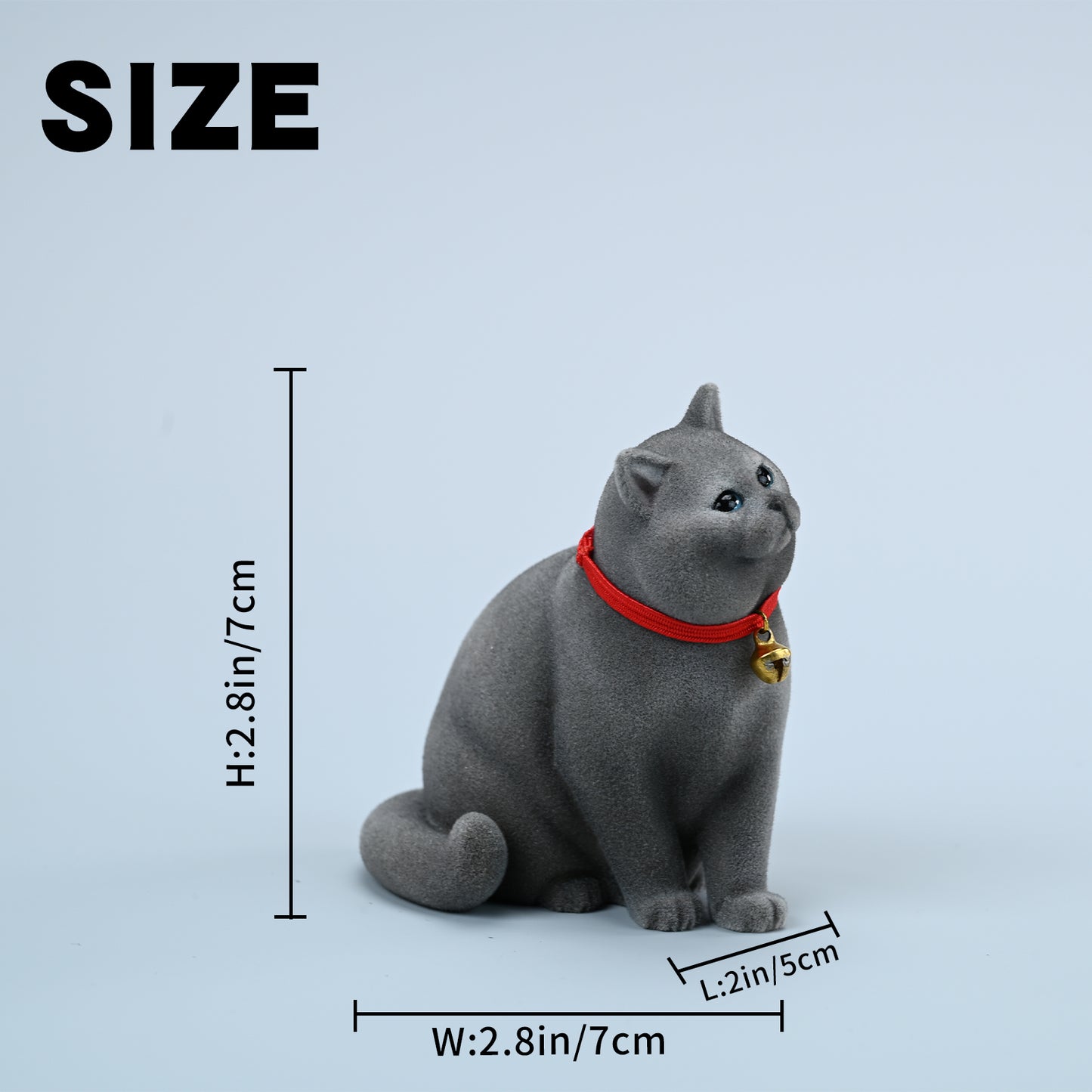 JXK225 Siamese Cat Figurine Resin Cat Statue Decor for Desktop Gifts for Cat Lovers from JXK Studio