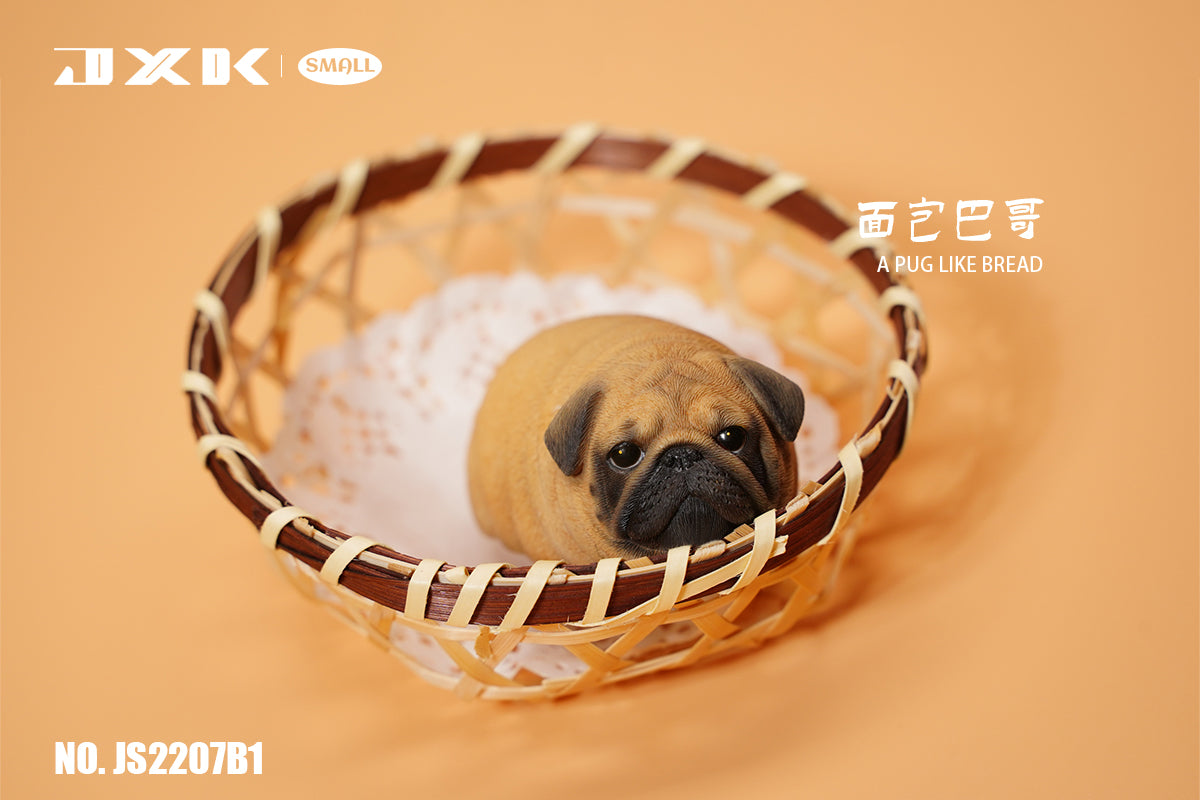 JS2207 Pug Resin Dog Decor from JXK Studio