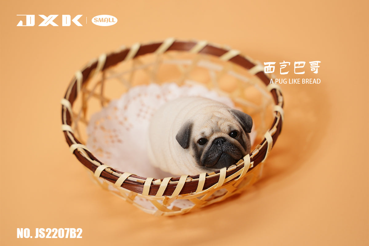 JS2207 Pug Resin Dog Decor from JXK Studio