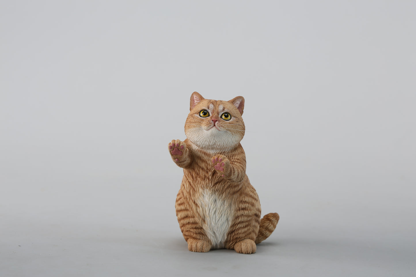 JXK261 String-Playing Cat Figurine from JXK Studio