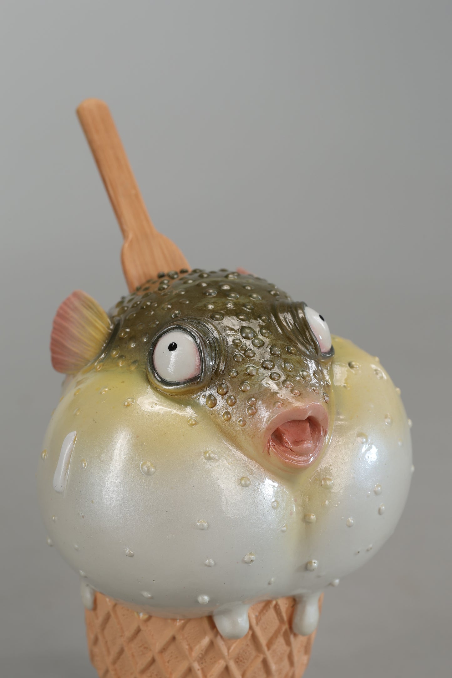 JXK266 Pufferfish lce Cream Figurine  from JXK Studio