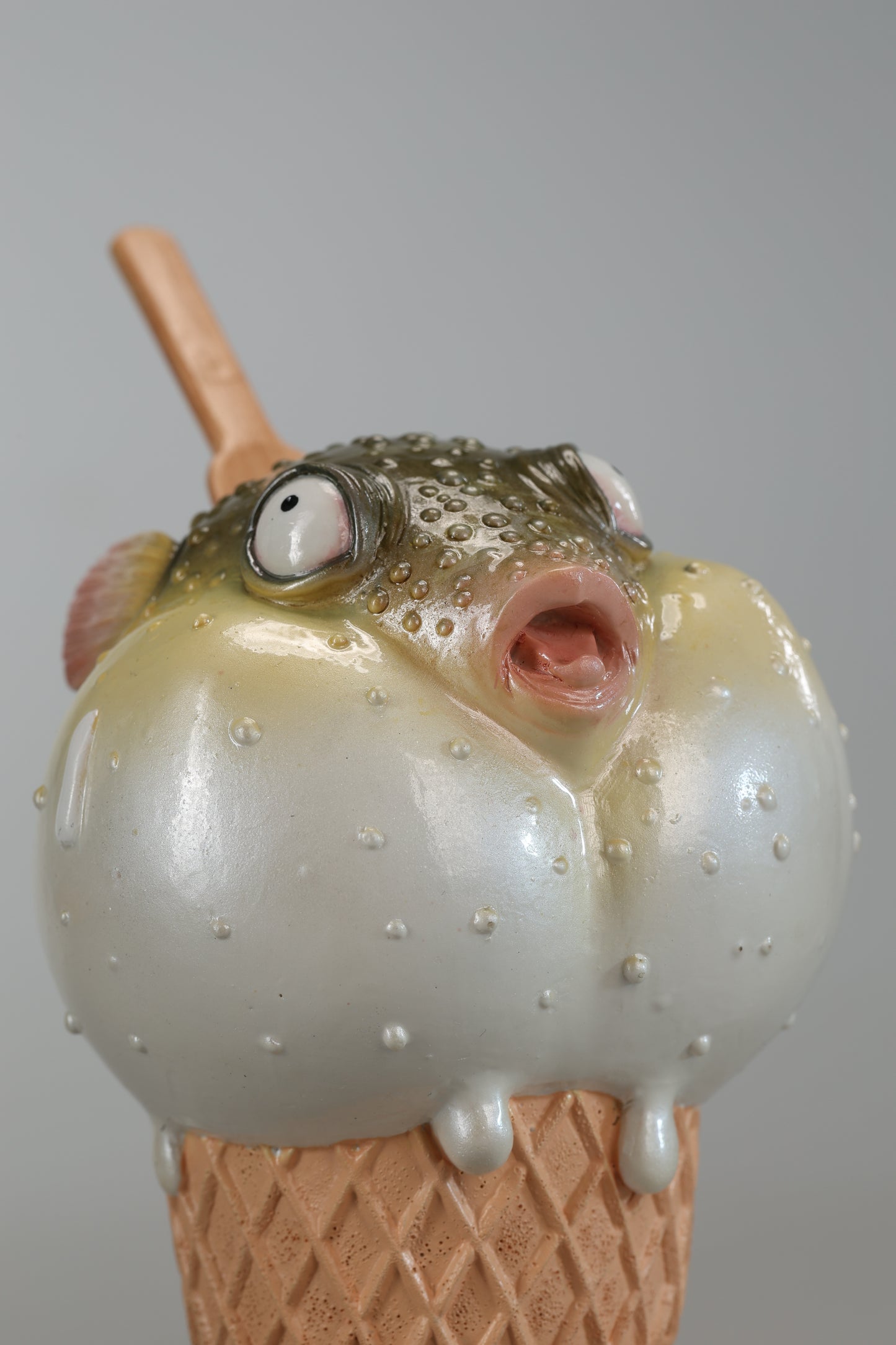 JXK266 Pufferfish lce Cream Figurine  from JXK Studio