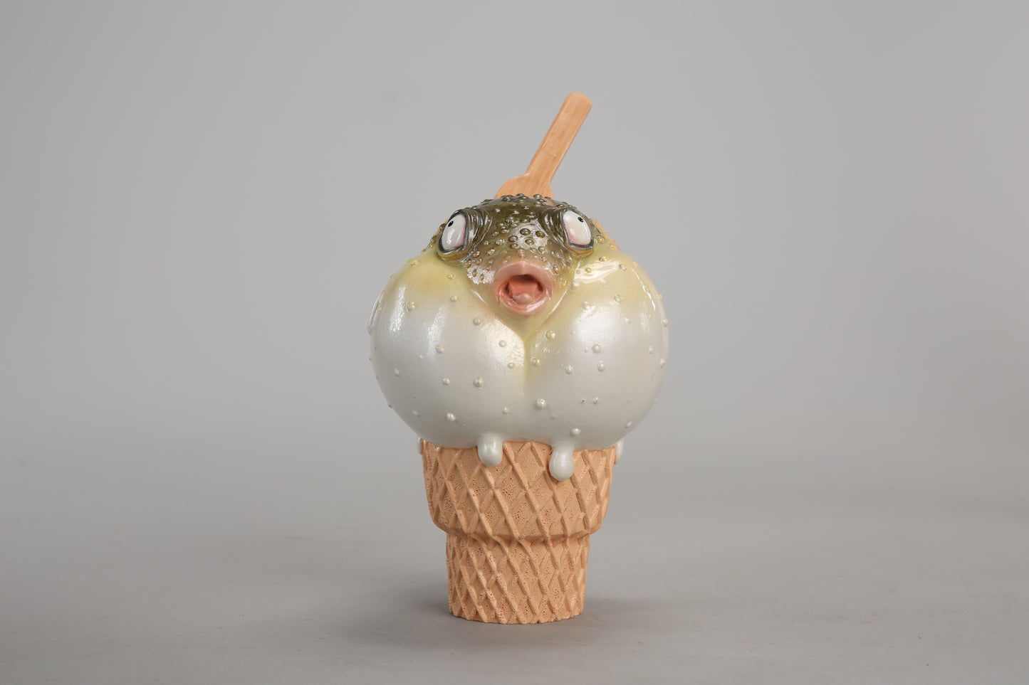 JXK266 Pufferfish lce Cream Figurine  from JXK Studio