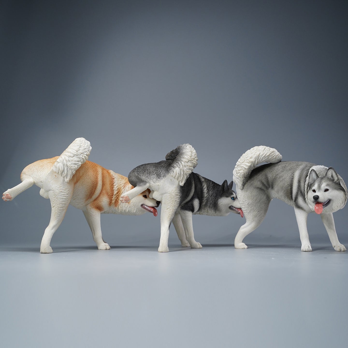 JXK111 Husky dog figurine, dog statue gift for dog lover from JXK Studio