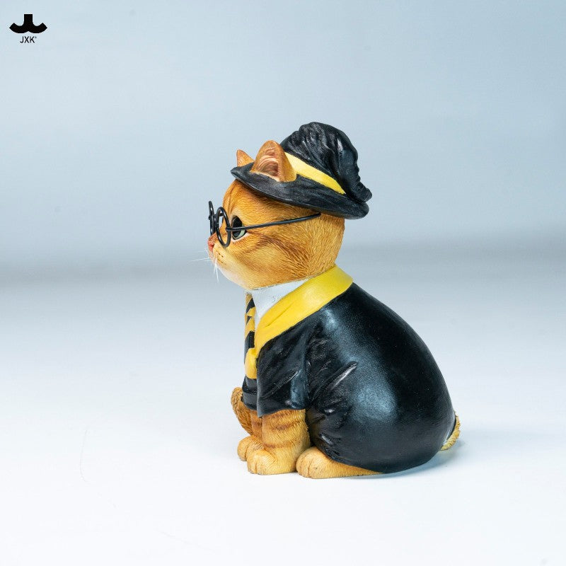 JXK332 Pre-sale College Cat Wizard from JXK Studio
