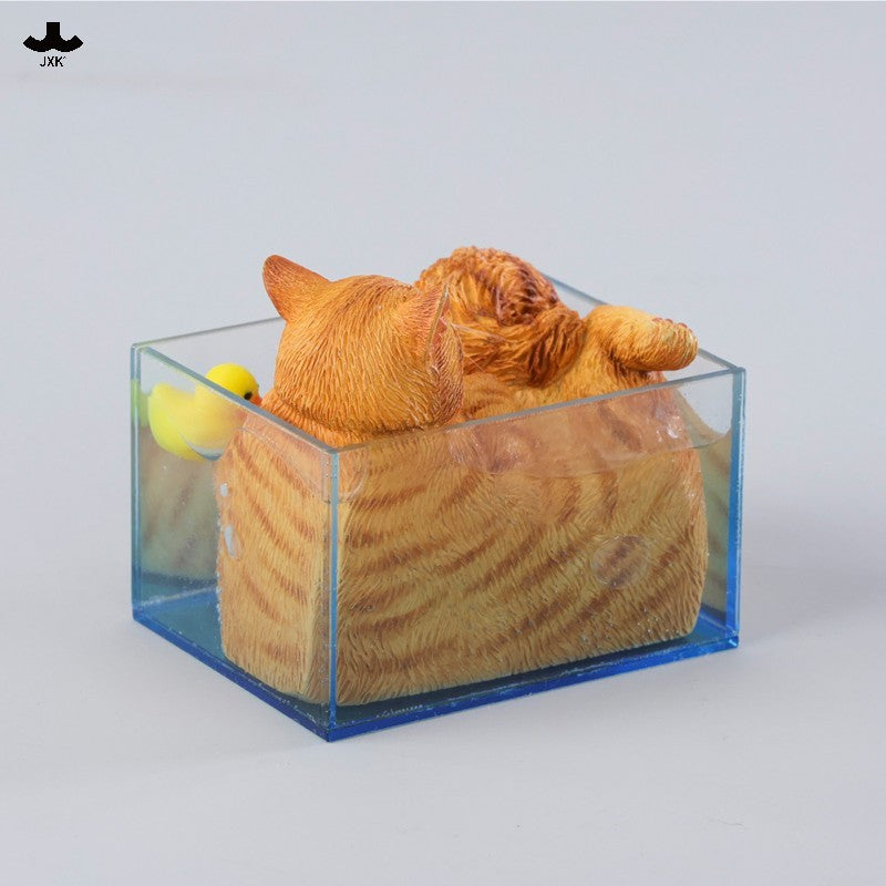 JXK340 Pre-sale Bubble Bath Cats from JXK Studio