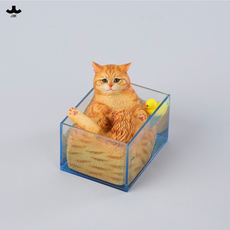 JXK340 Pre-sale Bubble Bath Cats from JXK Studio