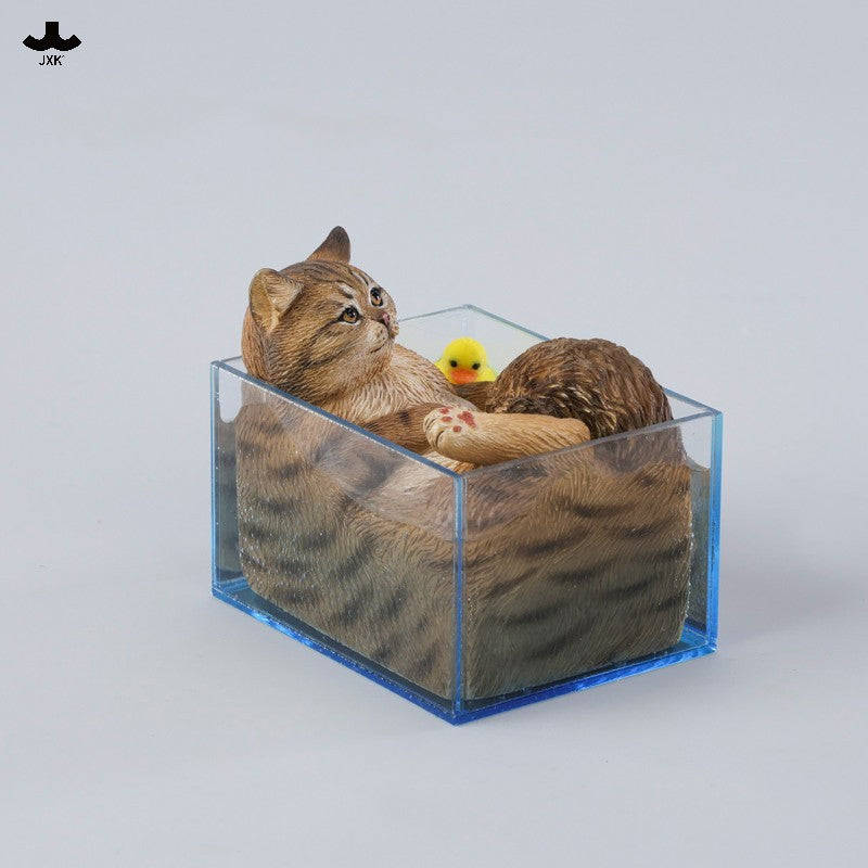 JXK340 Pre-sale Bubble Bath Cats from JXK Studio