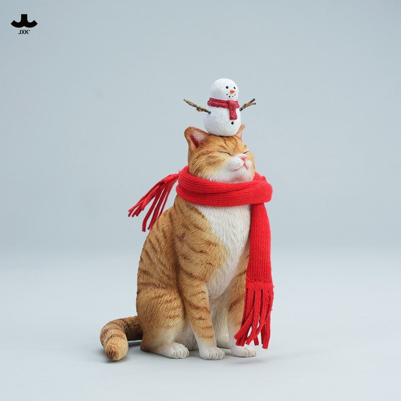 JXK349 Pre-sale Warm Cat in Winter Corner from JXK Studio