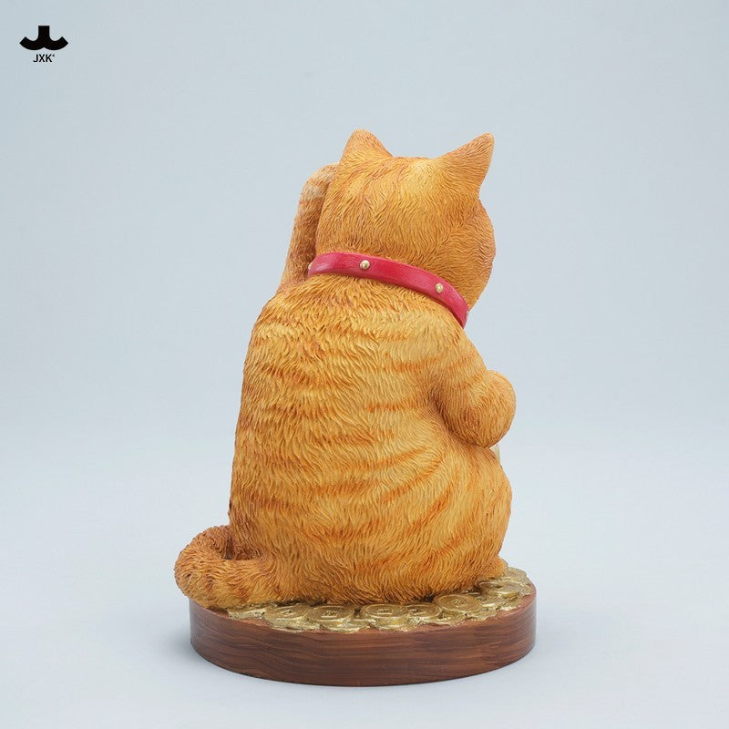 JXK360 Lucky Cat Resin Maneki-Neko Figurine – JXK Studio