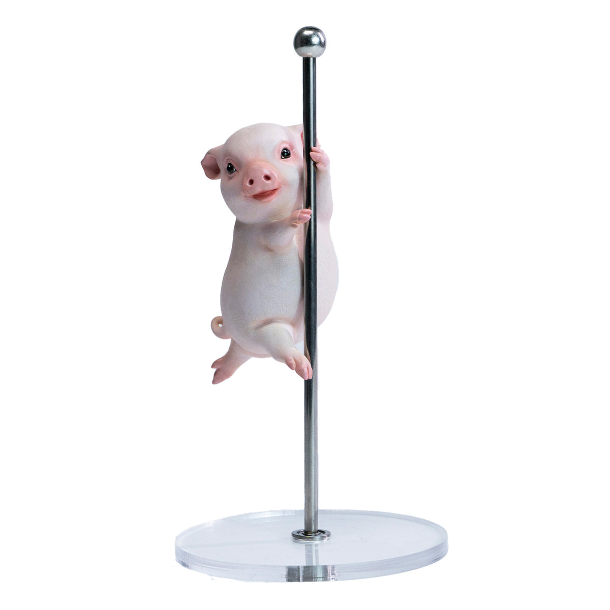 JXK Pole Dance Pig Resin Figurine — JXK389 — product view