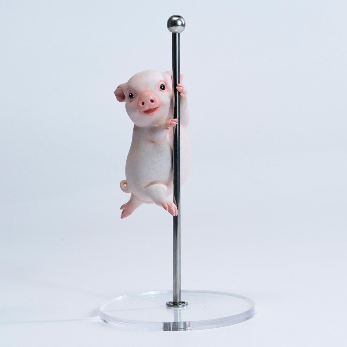 JXK Pole Dance Pig Resin Figurine — JXK389 — product view