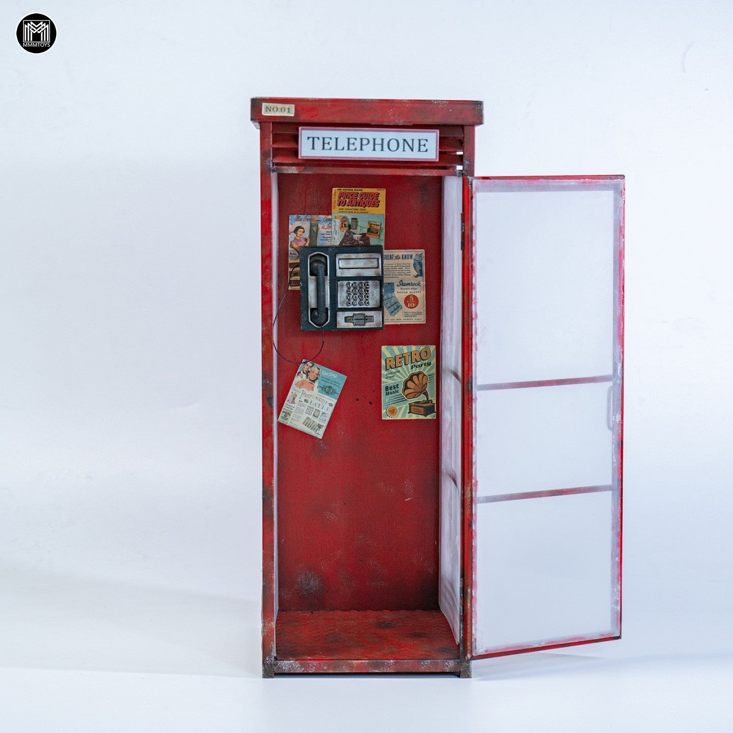 M2608 Pre-sale 1/6 Telephone Booth from JXK Studio