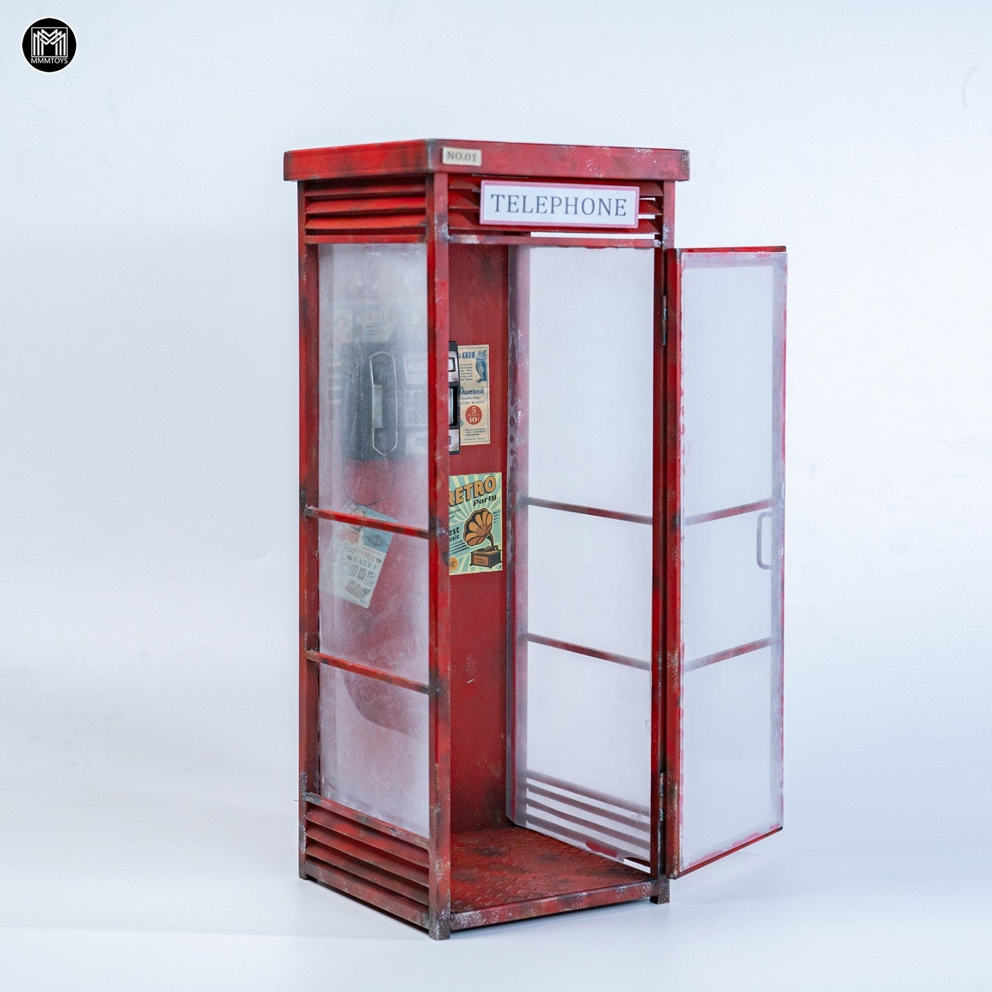 M2608 Pre-sale 1/6 Telephone Booth from JXK Studio