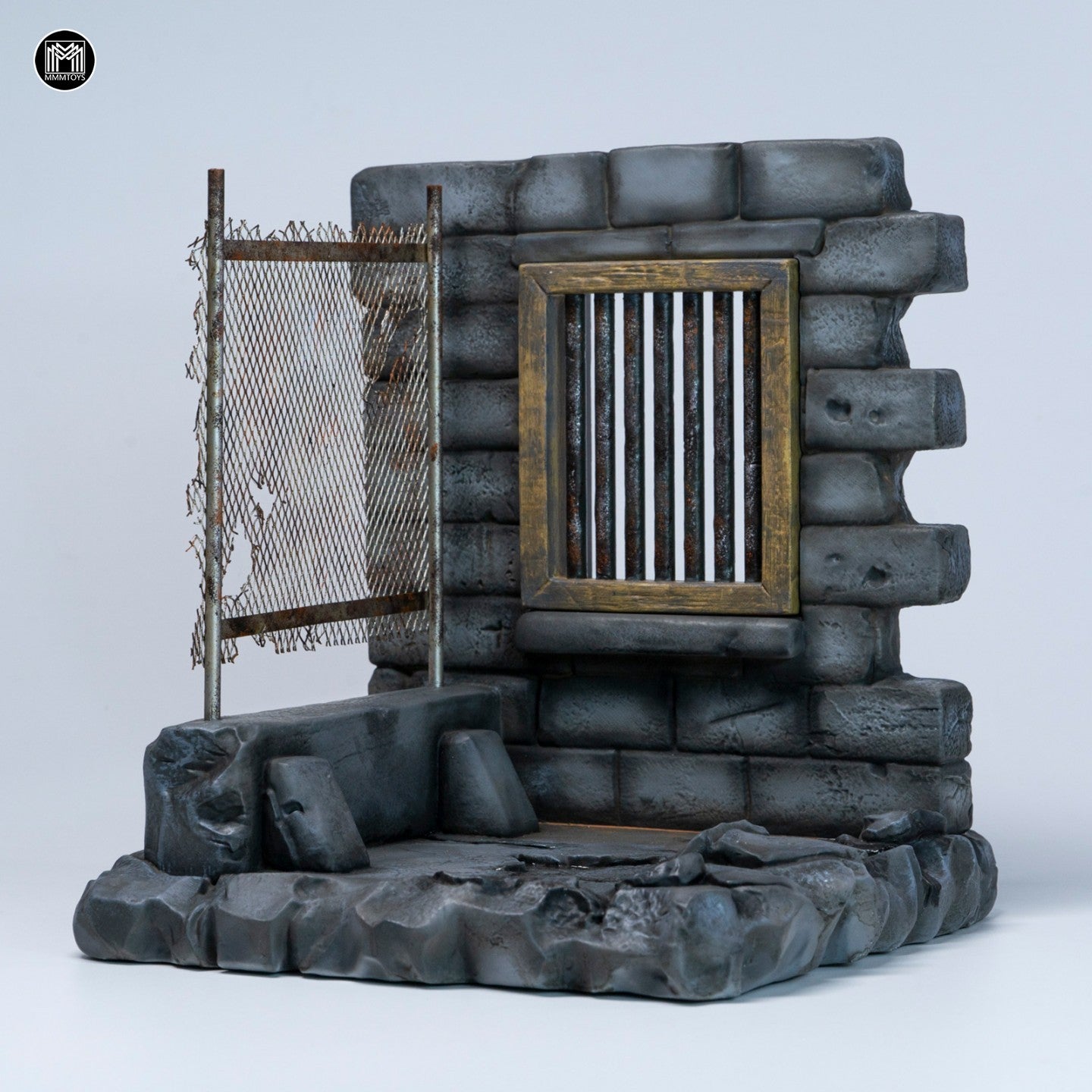 M2610 Pre-sale 1/12 Ruined Wall Outpost from JXK Studio
