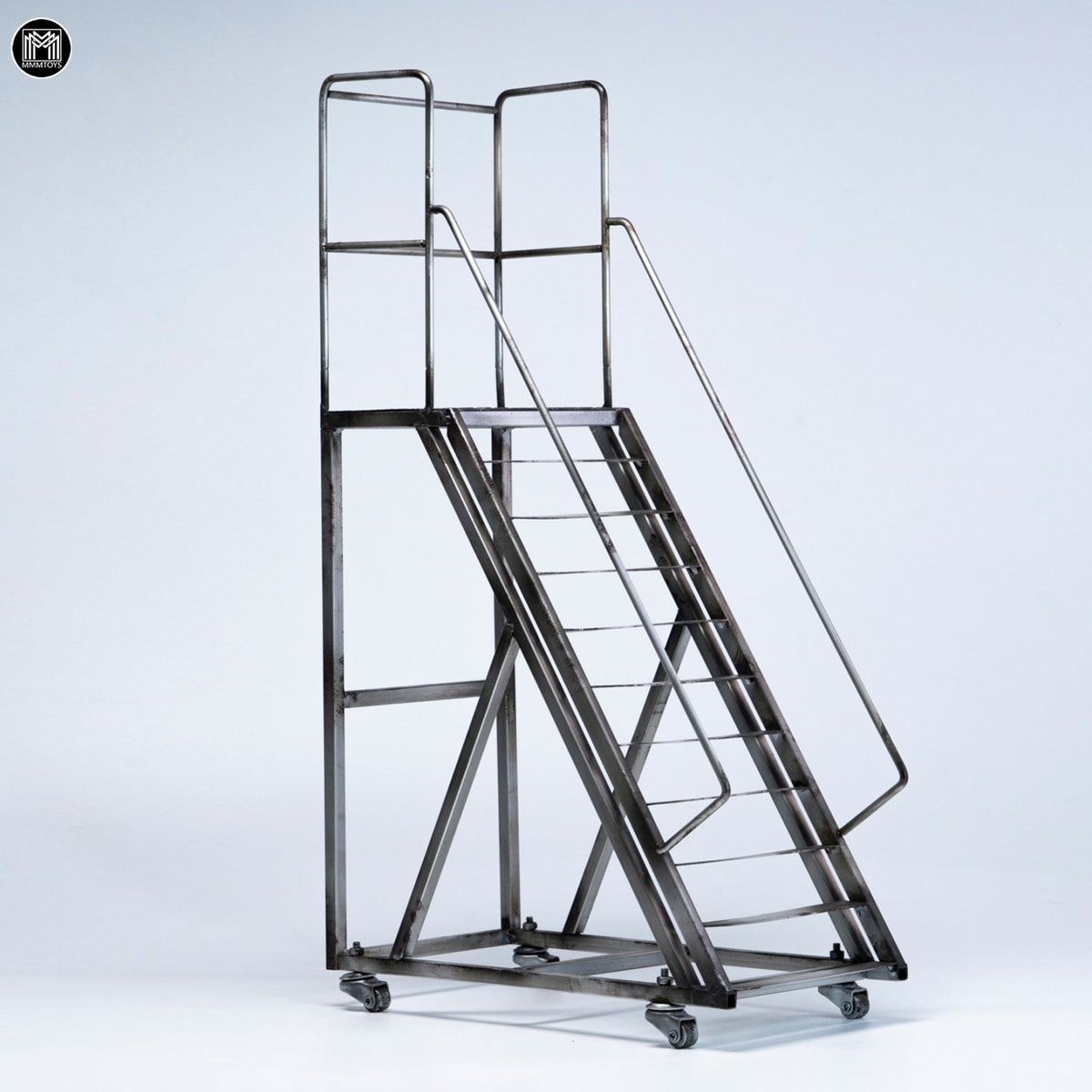 MMMTOYS M2614 1/6 Mobile Work Platform Ladder Diorama Base