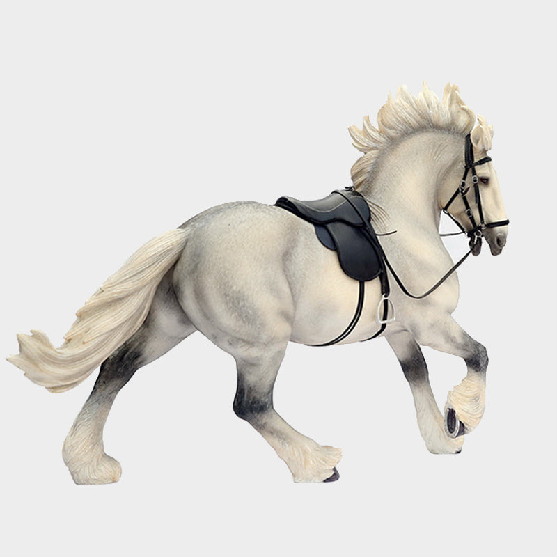 MRZ SH Shire Horse Statue Horse Figurine for Home Decor from JXK Studio