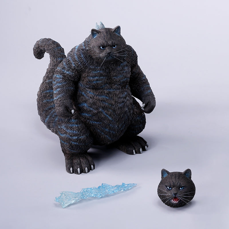 JXK239 Catzilla MeowZilla Godzicat Godzilla-shaped cat figurine V2