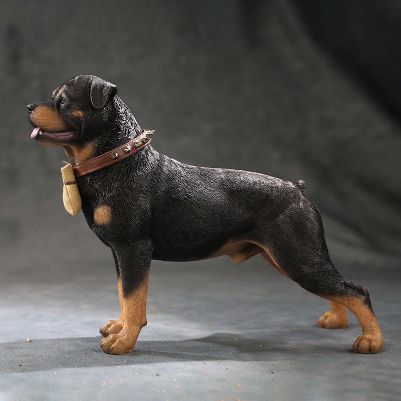 MRZ055 Rottweiler dog statue from JXK Studio