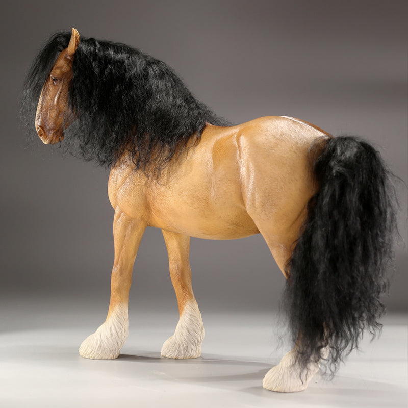 MRZ058 Shire Horse Figurine for Home Decor from JXK Studio