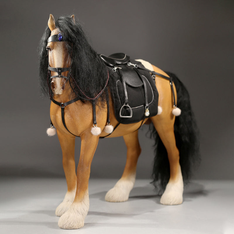 MRZ058 Shire Horse Figurine for Home Decor from JXK Studio