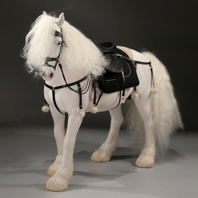 MRZ058 Shire Horse Figurine for Home Decor from JXK Studio