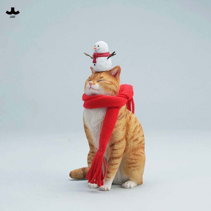 JXK349 Pre-sale Warm Cat in Winter Corner from JXK Studio
