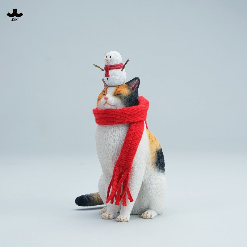 JXK349 Pre-sale Warm Cat in Winter Corner from JXK Studio