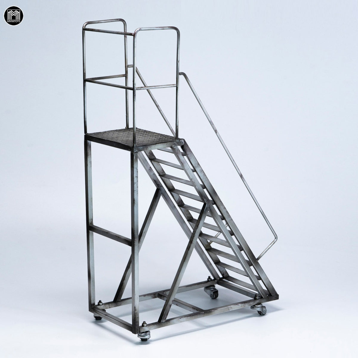 MMMTOYS M2614 1/6 Mobile Work Platform Ladder Diorama Base