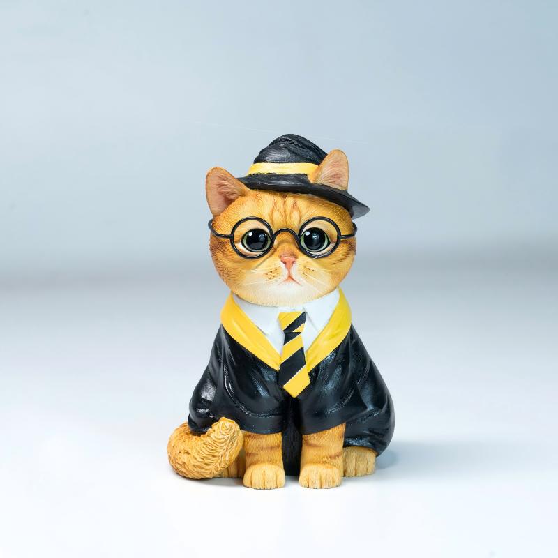 JXK332 Pre-sale College Cat Wizard from JXK Studio