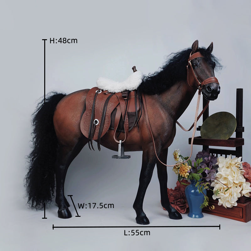 X32301/X42301 Resin Dutch Warmblood Horse statue from JXK Studio