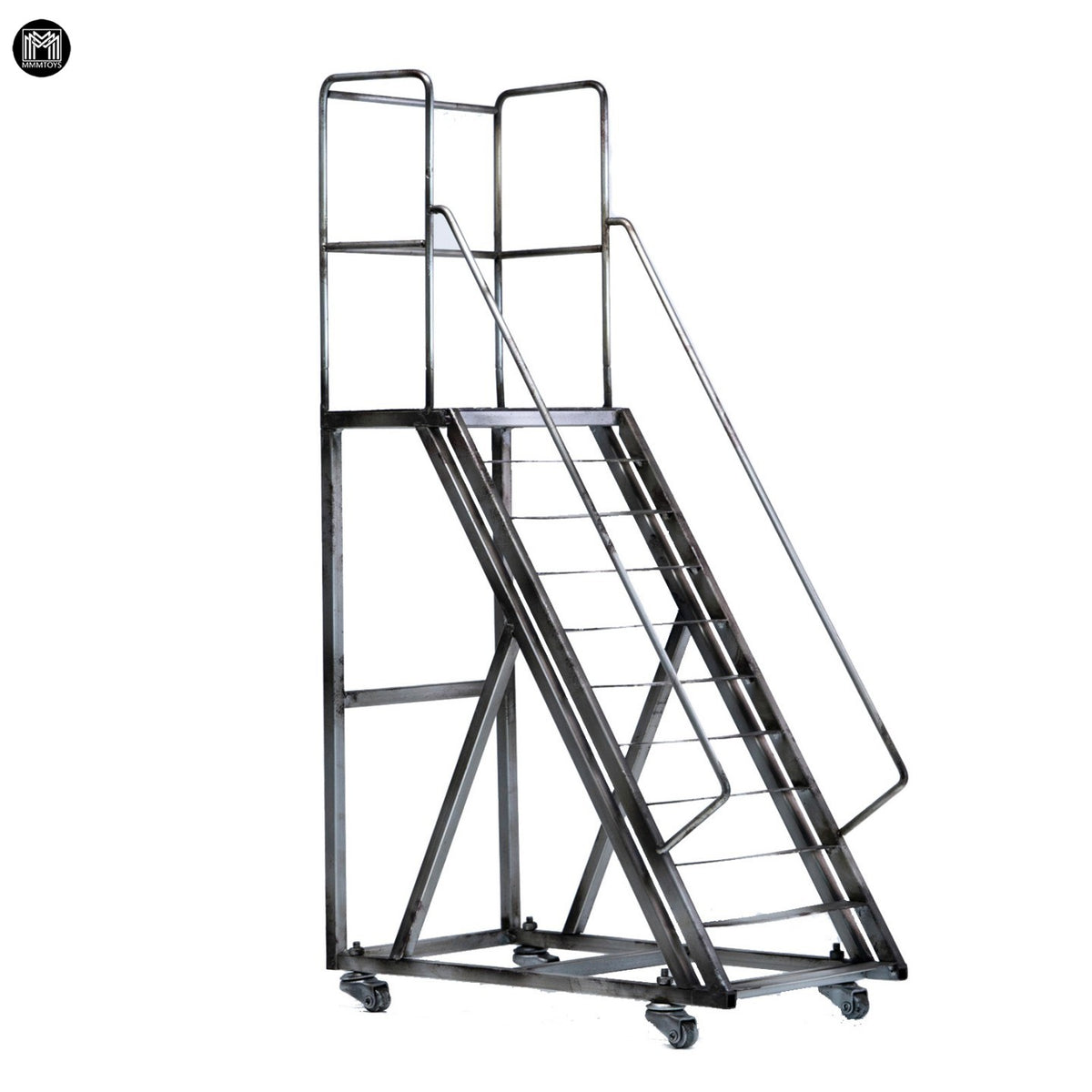 MMMTOYS M2614 1/6 Mobile Work Platform Ladder Diorama Base