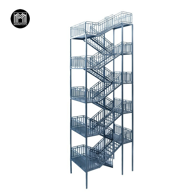 M2606 Pre-sale 1/12 Multi-layer Steel Structure Ladder from JXK Studio