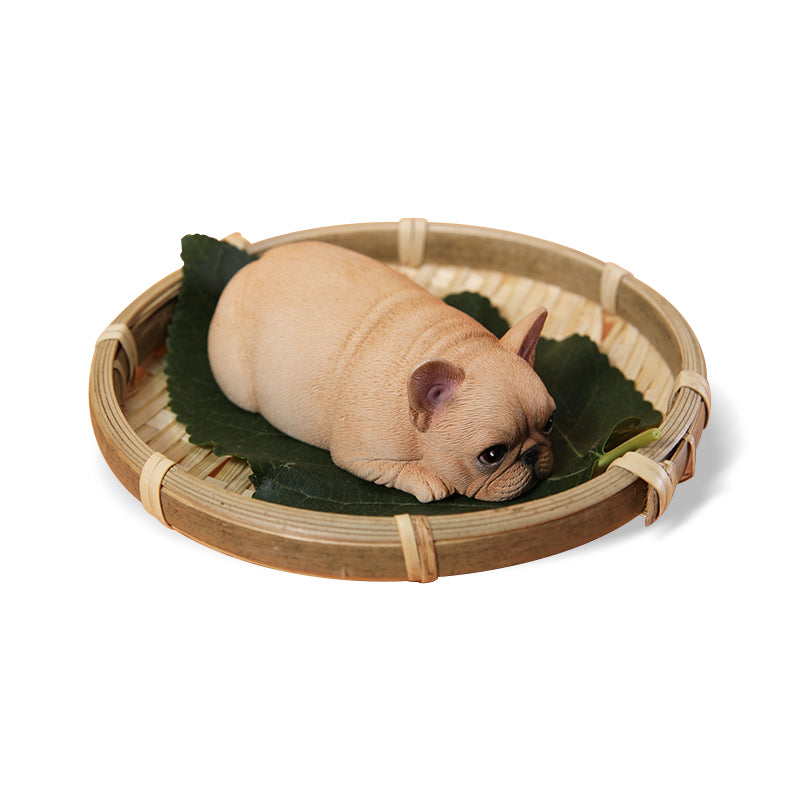 JS2217 Resin Bread French Bulldog Decor from JXK Studio