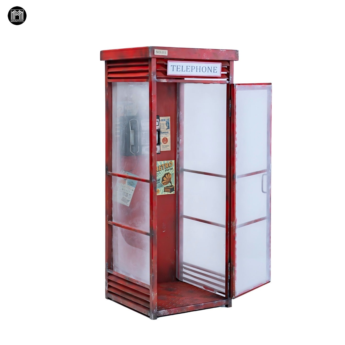 M2608 Pre-sale 1/6 Telephone Booth from JXK Studio