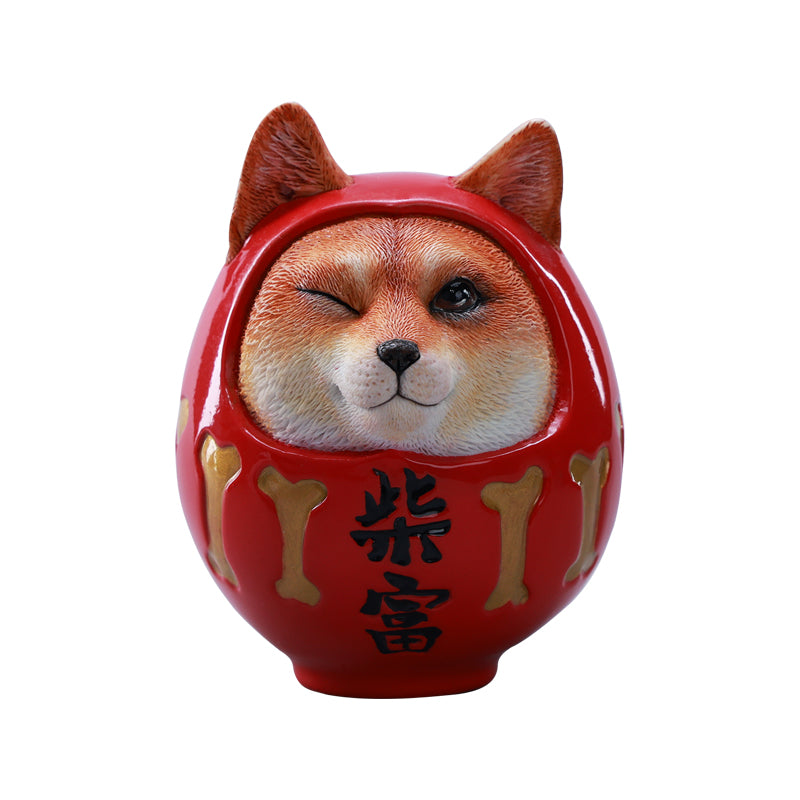 JXK273 Per-sale Shiba Fortune Daruma from JXK Studio