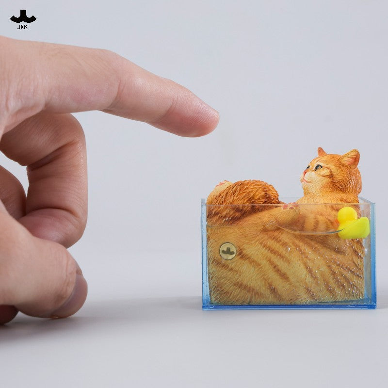 JXK340 Pre-sale Bubble Bath Cats from JXK Studio