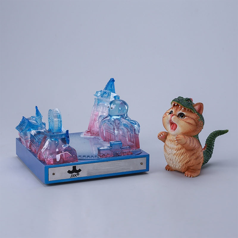 JXK302 Kaiju Cat 4.0 resin cat figurine style A