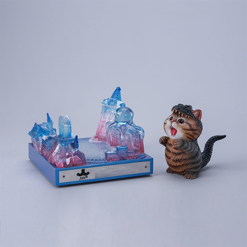 JXK302 Kaiju Cat 4.0 resin cat figurine style B