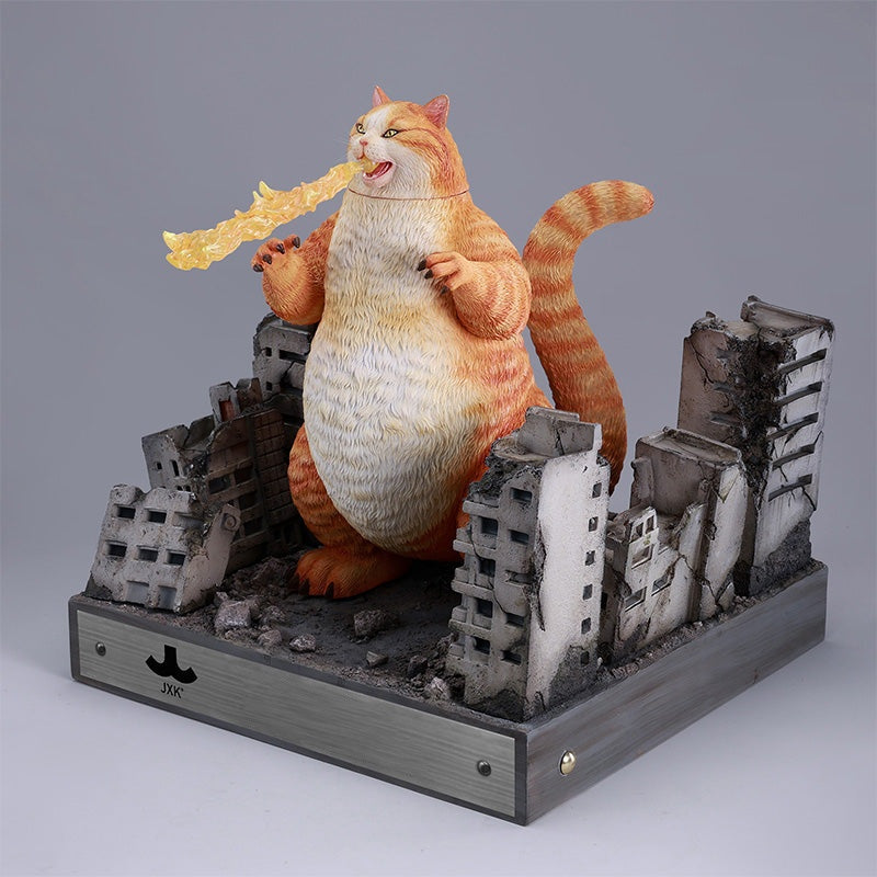 JXK304 Kaiju Cat 1.0 PLUS resin cat statue style B