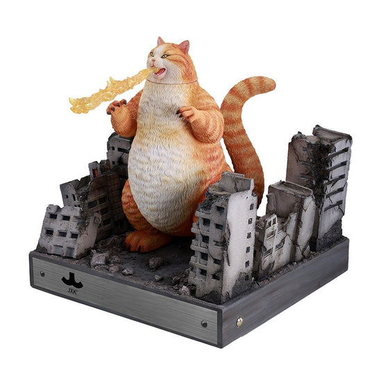 JXK304 Kaiju Cat 1.0 PLUS resin cat statue main view