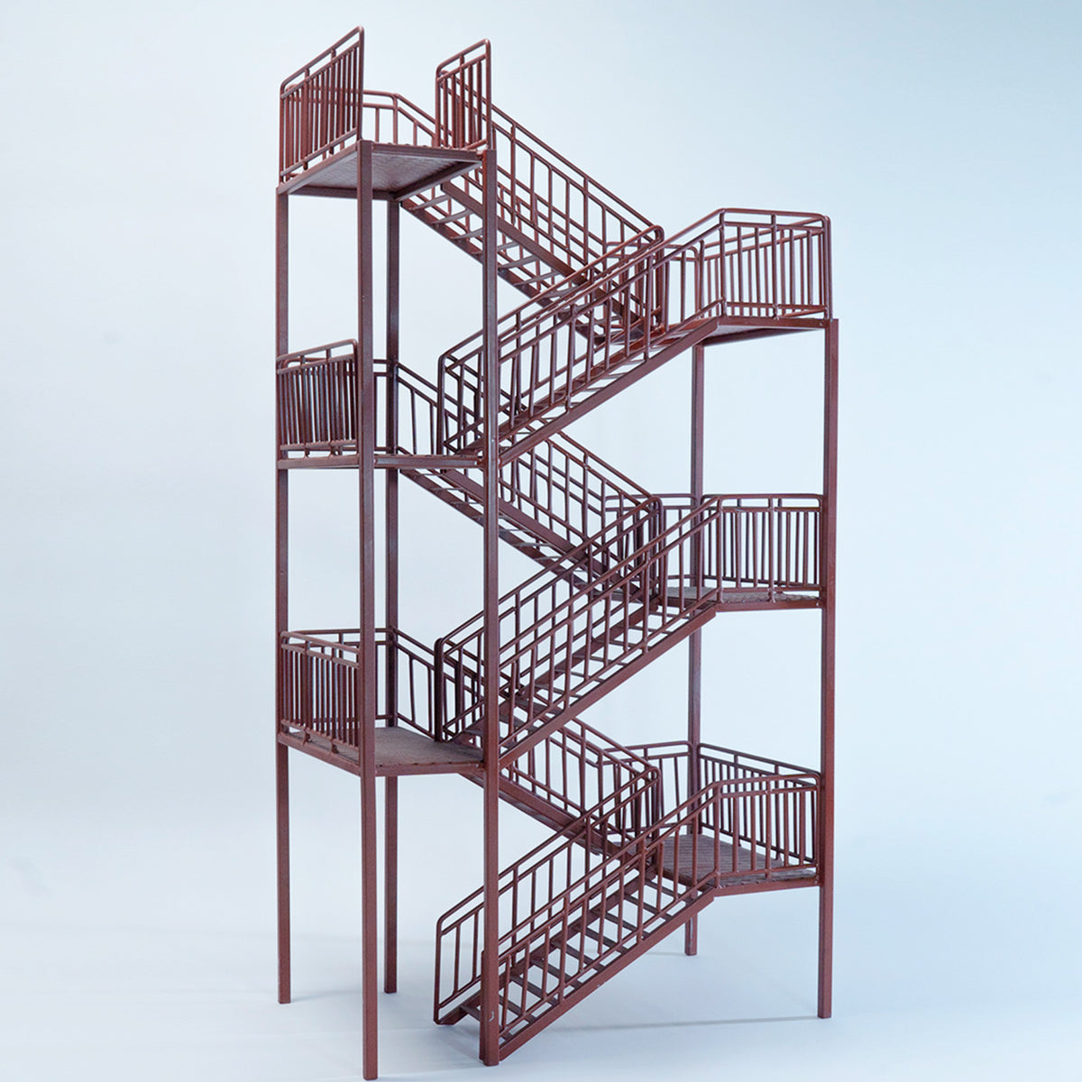 MMMTOYS M2605 1/12 Red Metal Stairway Diorama - product image 5
