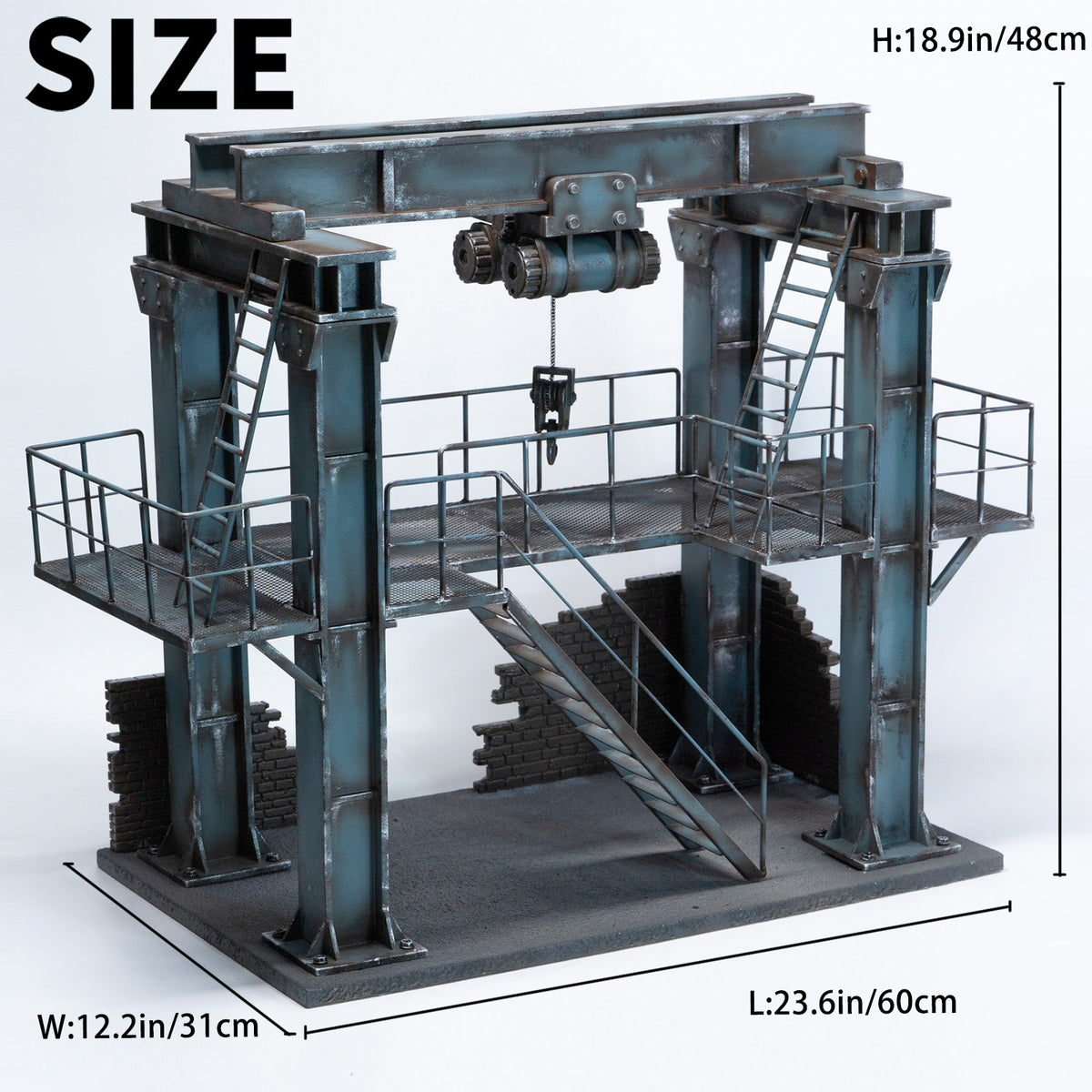 MMMTOYS M2616 1/12 Industrial Lifting Platform Diorama - product image 2